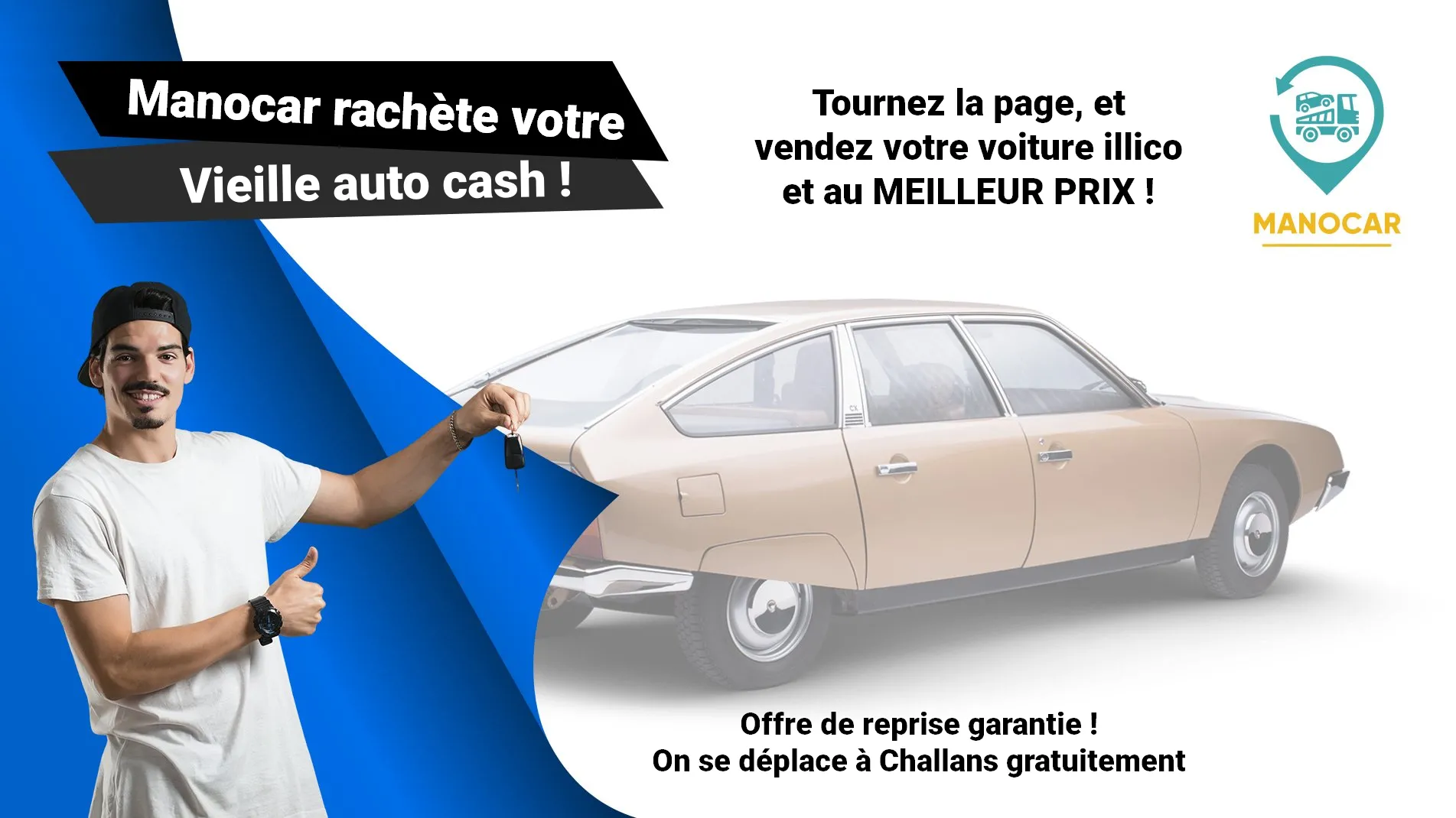 rachat facile de voiture à Challans